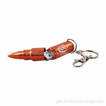128MB-32GB Bullet Secure USB Flash Drive, 12-month Warranty, Plug-and-play Function